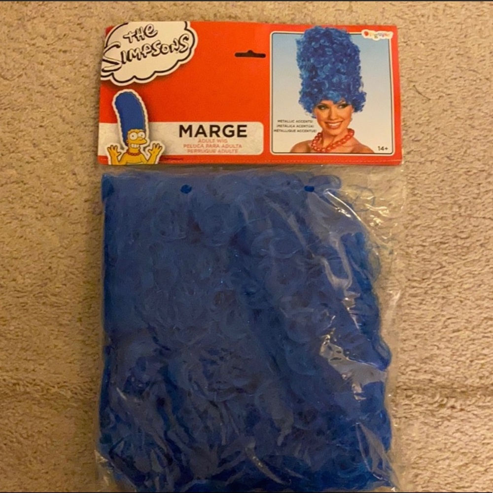 Marge Simpson wig